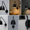 Wall Lamp Luxion Luminaire Decent Black Wall Sconce